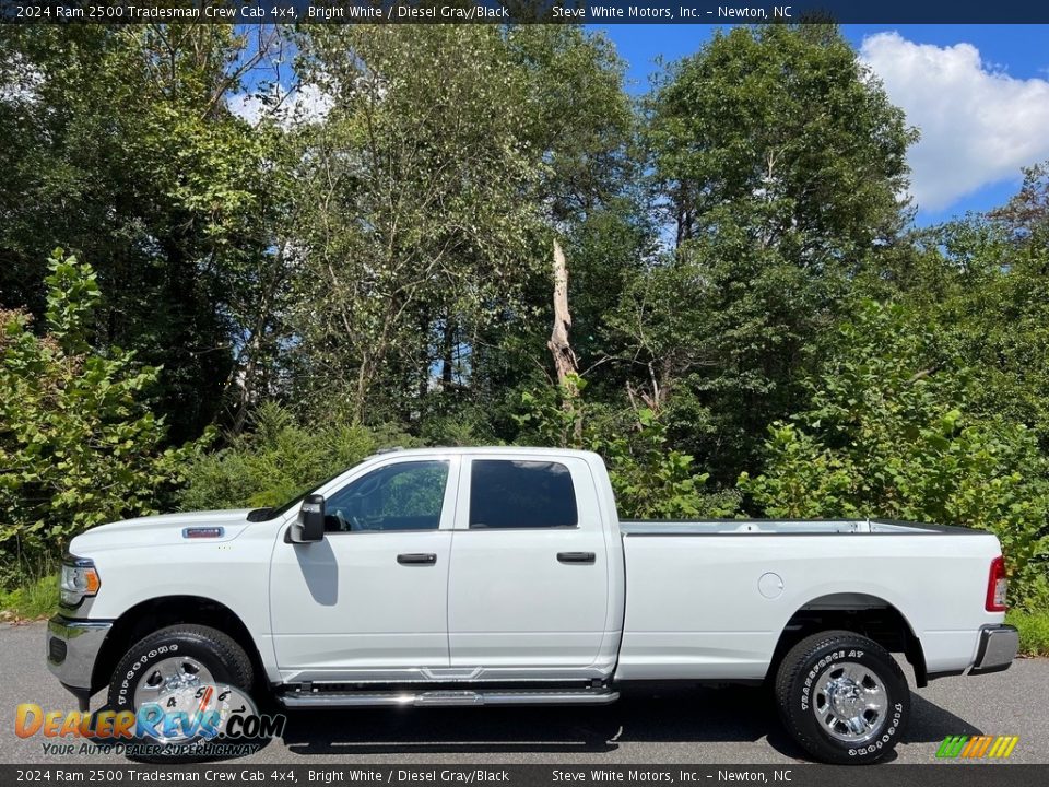 Bright White 2024 Ram 2500 Tradesman Crew Cab 4x4 Photo #1