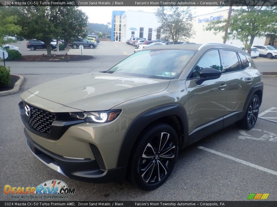 Front 3/4 View of 2024 Mazda CX-50 Turbo Premium AWD Photo #7