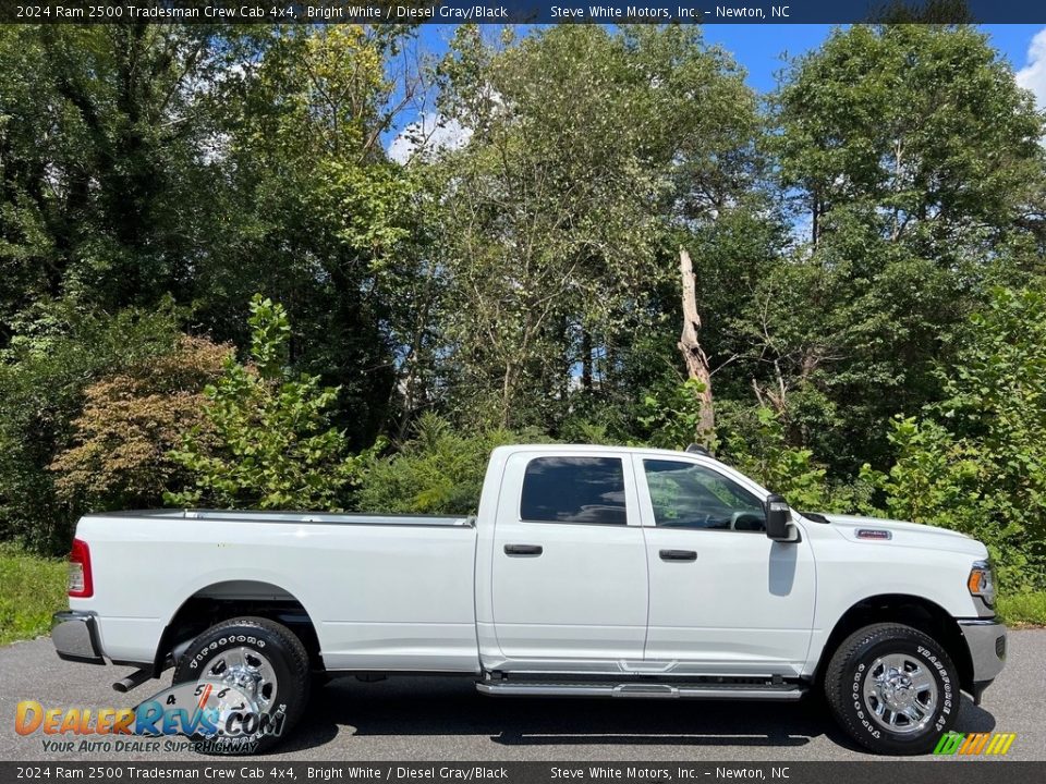 Bright White 2024 Ram 2500 Tradesman Crew Cab 4x4 Photo #5