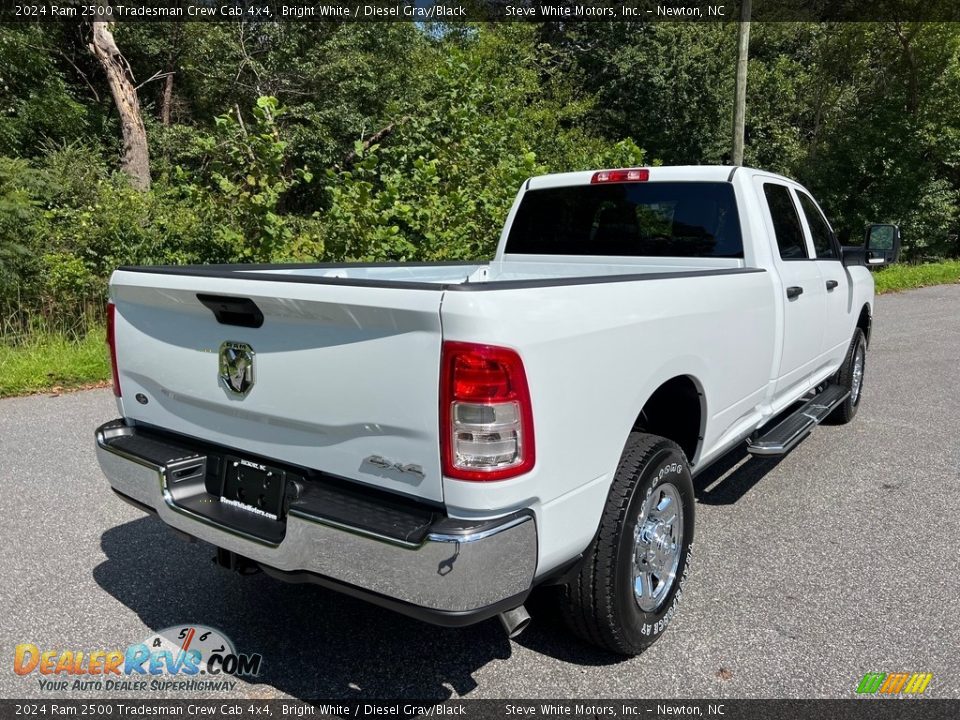 2024 Ram 2500 Tradesman Crew Cab 4x4 Bright White / Diesel Gray/Black Photo #6