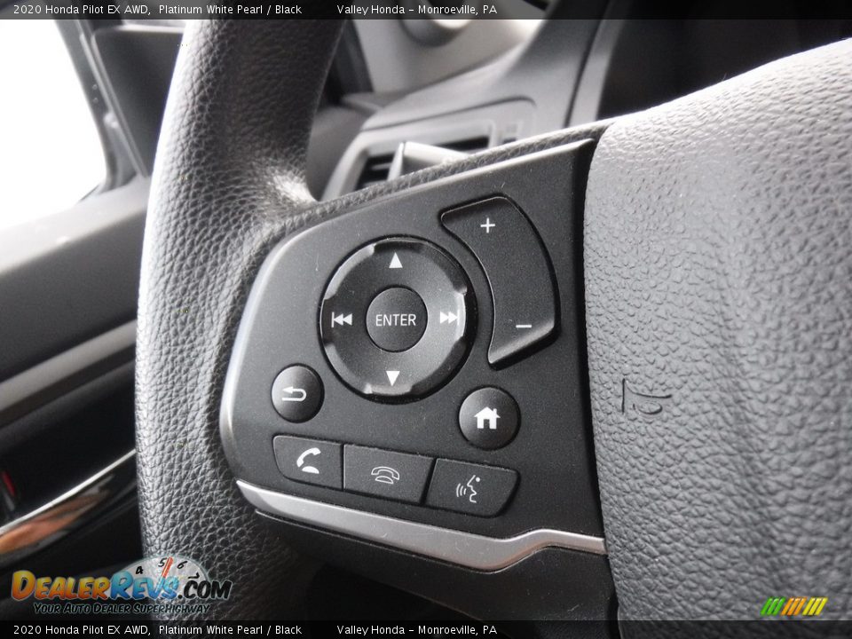2020 Honda Pilot EX AWD Steering Wheel Photo #22