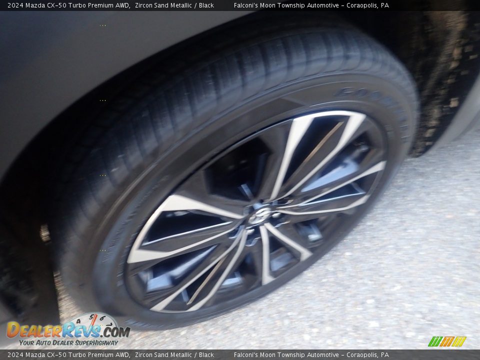 2024 Mazda CX-50 Turbo Premium AWD Zircon Sand Metallic / Black Photo #10