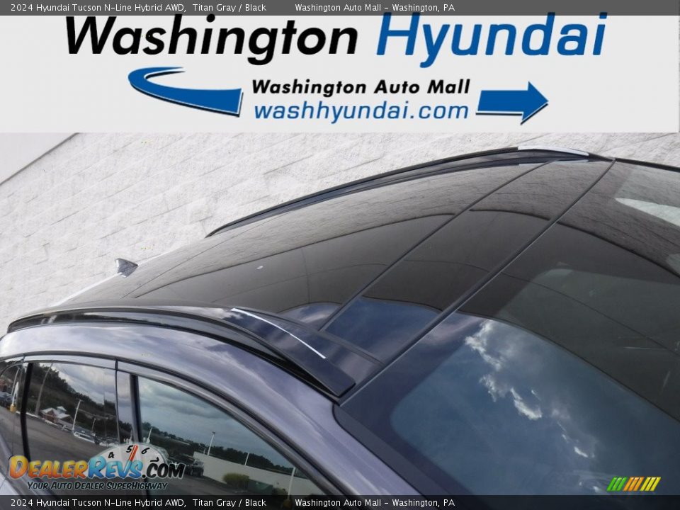 2024 Hyundai Tucson N-Line Hybrid AWD Titan Gray / Black Photo #4