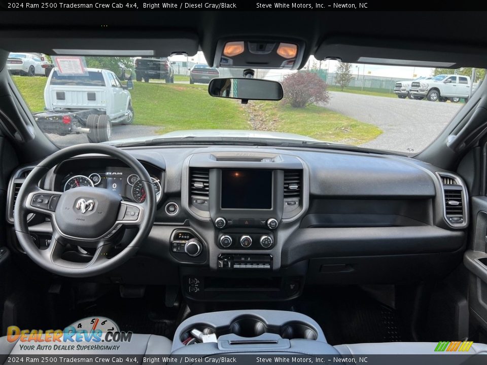 Dashboard of 2024 Ram 2500 Tradesman Crew Cab 4x4 Photo #11