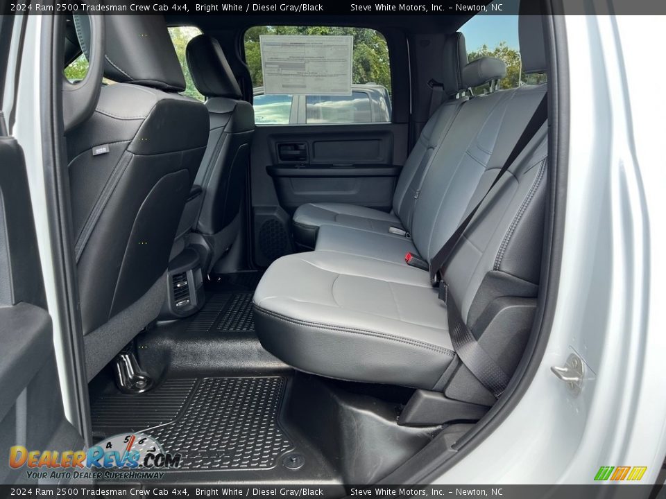 Rear Seat of 2024 Ram 2500 Tradesman Crew Cab 4x4 Photo #14