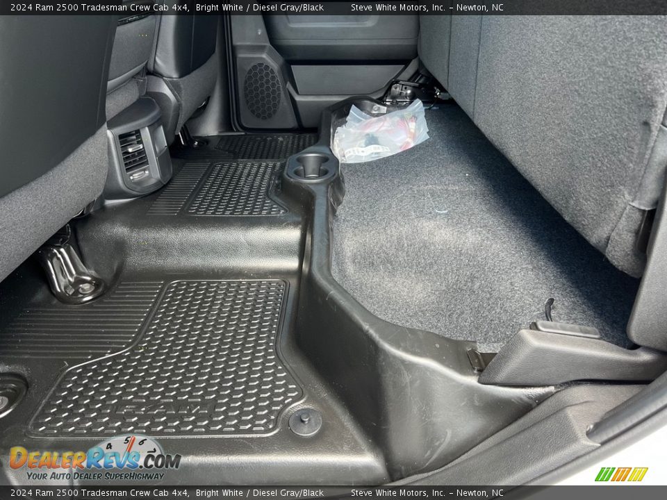 Rear Seat of 2024 Ram 2500 Tradesman Crew Cab 4x4 Photo #15