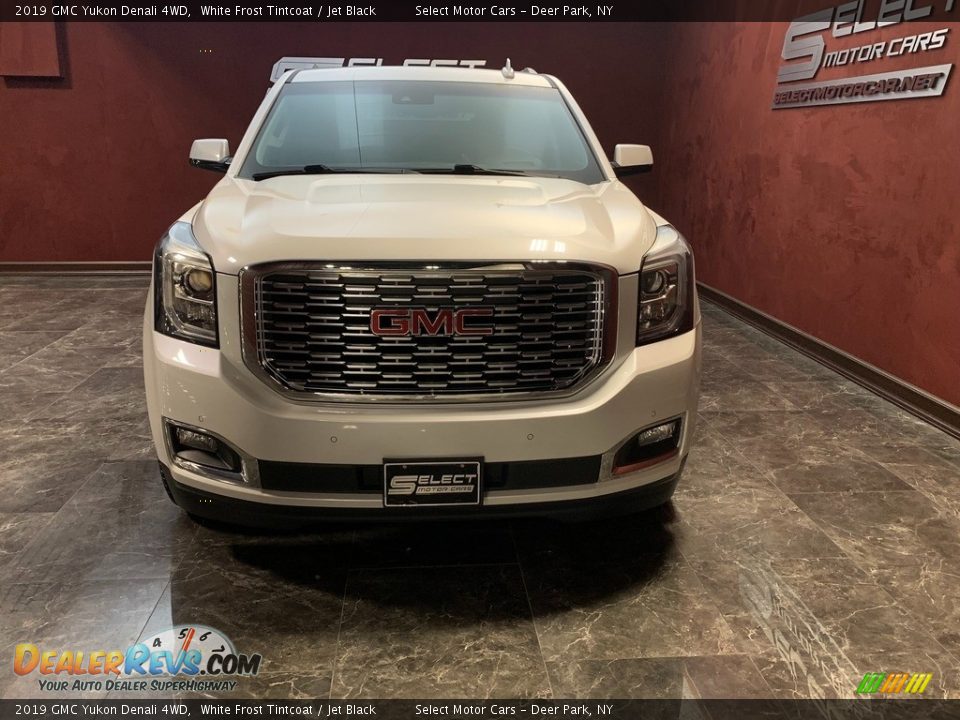 2019 GMC Yukon Denali 4WD White Frost Tintcoat / Jet Black Photo #2