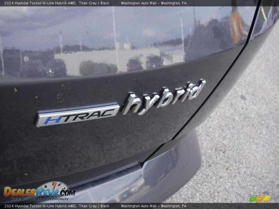 2024 Hyundai Tucson N-Line Hybrid AWD Titan Gray / Black Photo #9