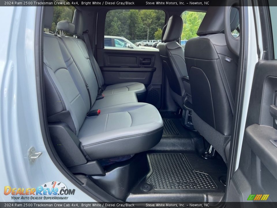 Rear Seat of 2024 Ram 2500 Tradesman Crew Cab 4x4 Photo #16