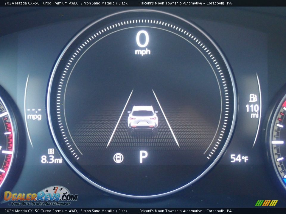 2024 Mazda CX-50 Turbo Premium AWD Zircon Sand Metallic / Black Photo #19