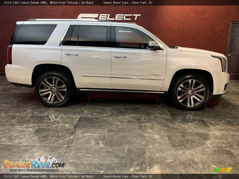 2019 GMC Yukon Denali 4WD White Frost Tintcoat / Jet Black Photo #4