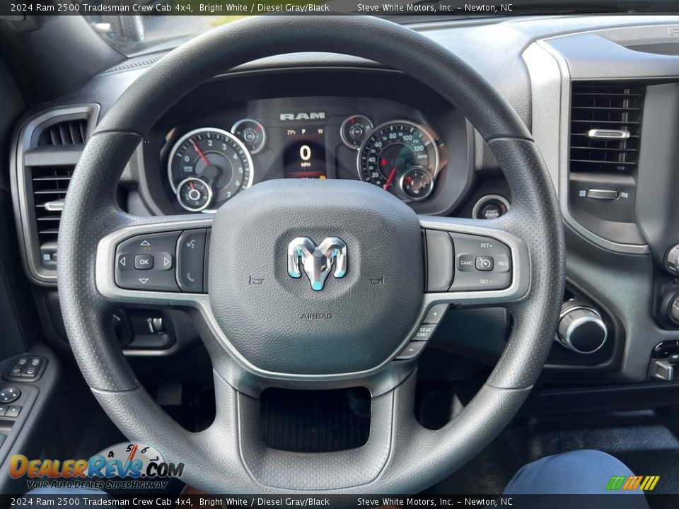 2024 Ram 2500 Tradesman Crew Cab 4x4 Steering Wheel Photo #18