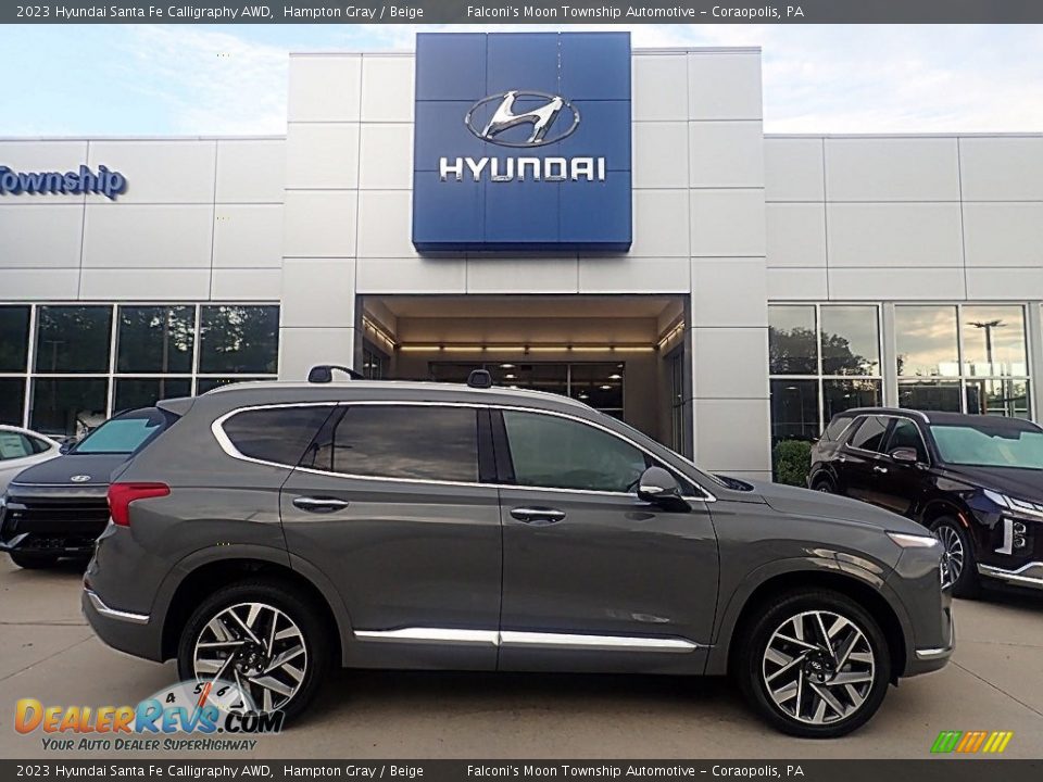 2023 Hyundai Santa Fe Calligraphy AWD Hampton Gray / Beige Photo #1