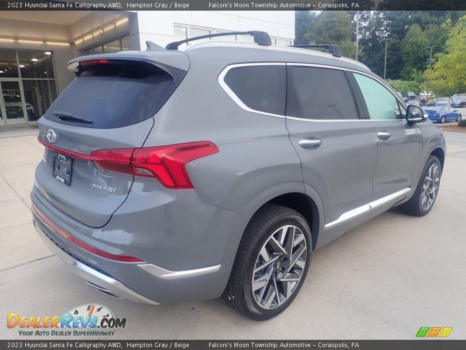 2023 Hyundai Santa Fe Calligraphy AWD Hampton Gray / Beige Photo #2