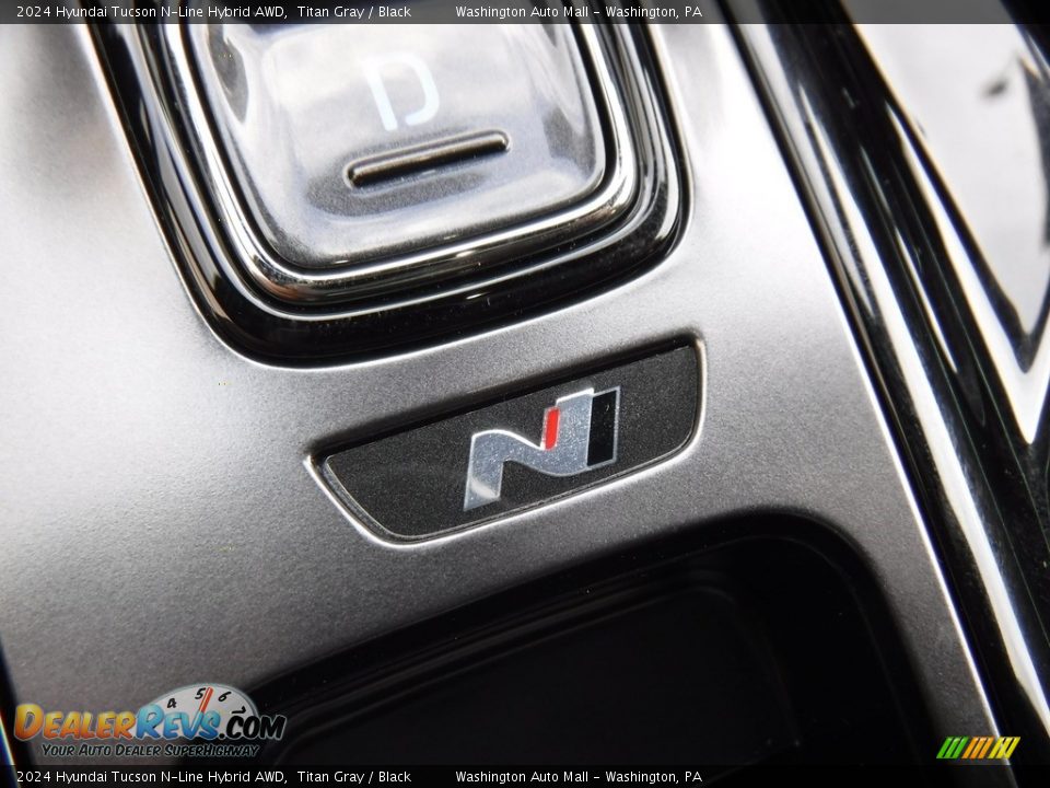 2024 Hyundai Tucson N-Line Hybrid AWD Titan Gray / Black Photo #18