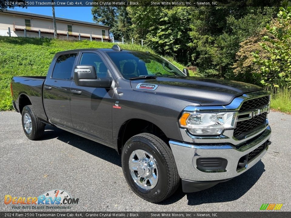 2024 Ram 2500 Tradesman Crew Cab 4x4 Granite Crystal Metallic / Black Photo #4