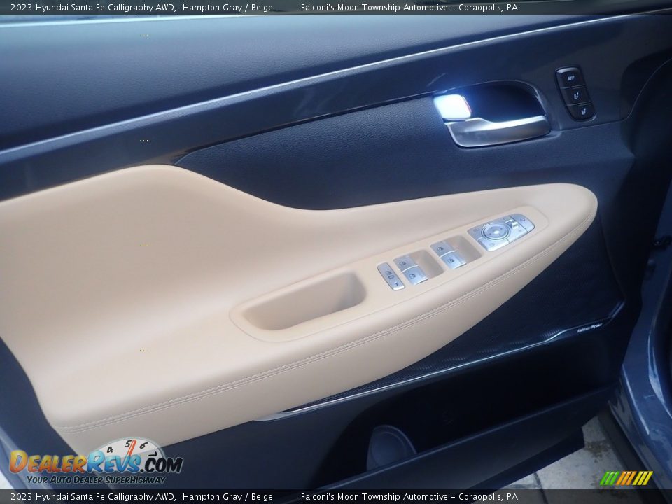 Door Panel of 2023 Hyundai Santa Fe Calligraphy AWD Photo #14