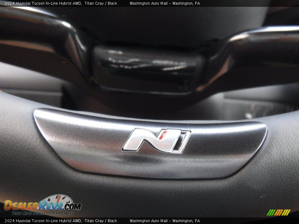 2024 Hyundai Tucson N-Line Hybrid AWD Titan Gray / Black Photo #27
