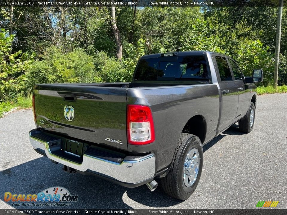 2024 Ram 2500 Tradesman Crew Cab 4x4 Granite Crystal Metallic / Black Photo #6