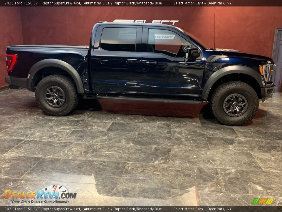 Antimatter Blue 2021 Ford F150 SVT Raptor SuperCrew 4x4 Photo #4