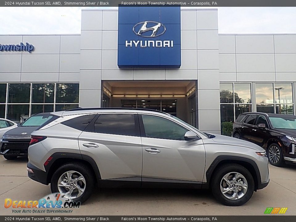 2024 Hyundai Tucson SEL AWD Shimmering Silver / Black Photo #1