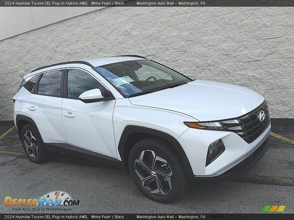 2024 Hyundai Tucson SEL Plug-In Hybrid AWD White Pearl / Black Photo #1