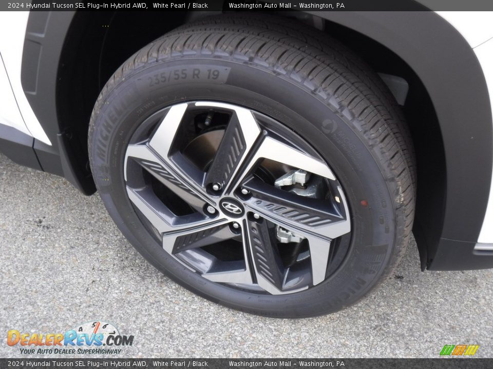 2024 Hyundai Tucson SEL Plug-In Hybrid AWD White Pearl / Black Photo #3