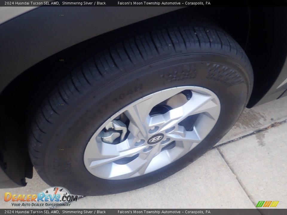 2024 Hyundai Tucson SEL AWD Shimmering Silver / Black Photo #10
