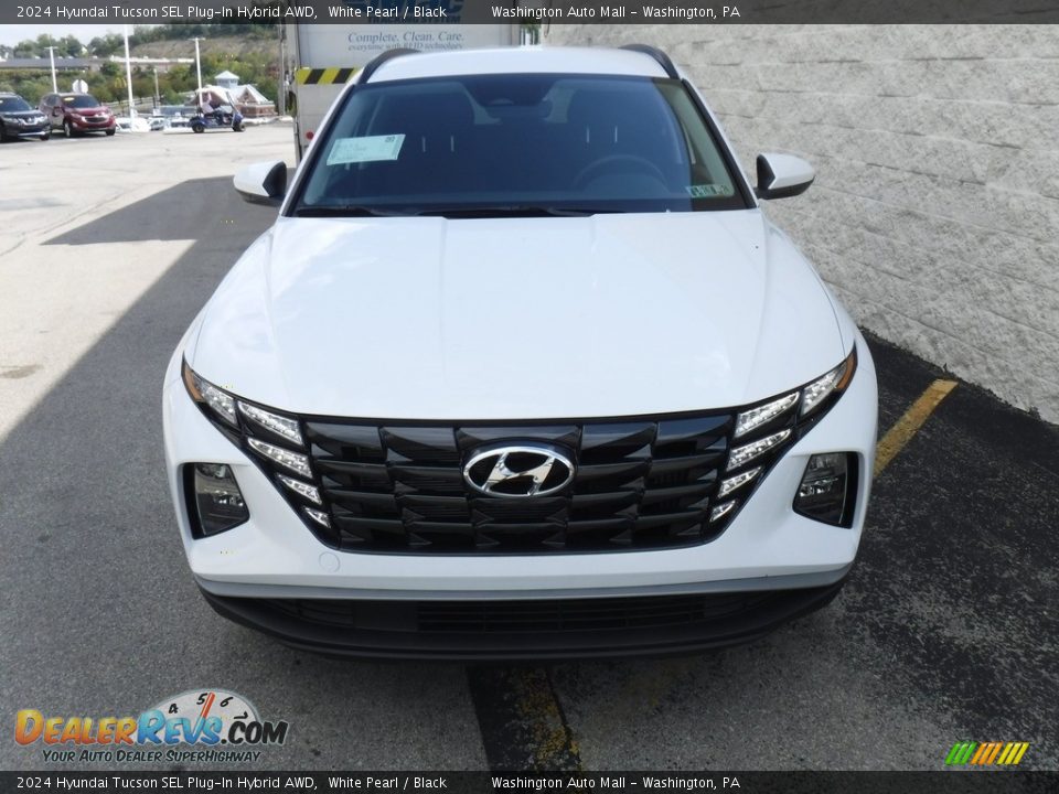 2024 Hyundai Tucson SEL Plug-In Hybrid AWD White Pearl / Black Photo #4