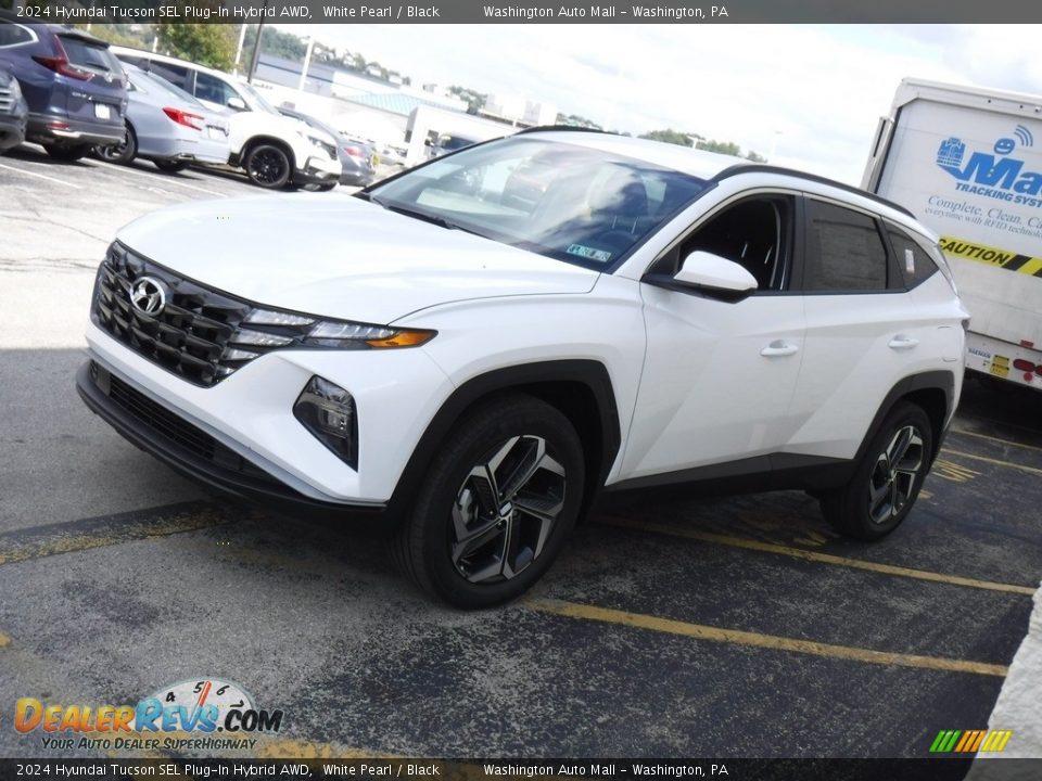 2024 Hyundai Tucson SEL Plug-In Hybrid AWD White Pearl / Black Photo #5