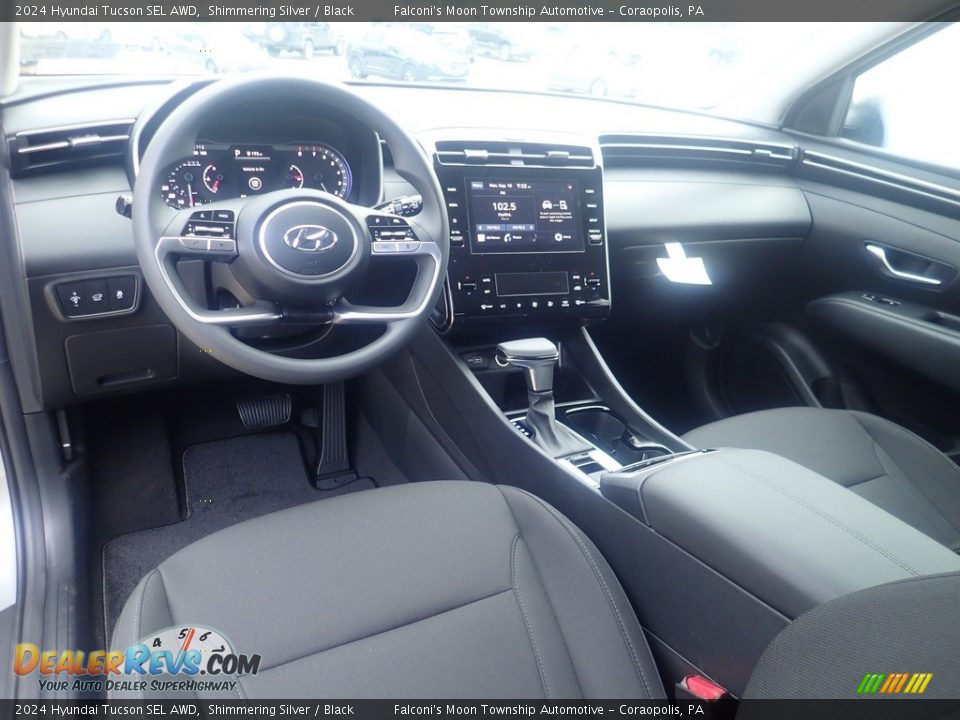 2024 Hyundai Tucson SEL AWD Shimmering Silver / Black Photo #13