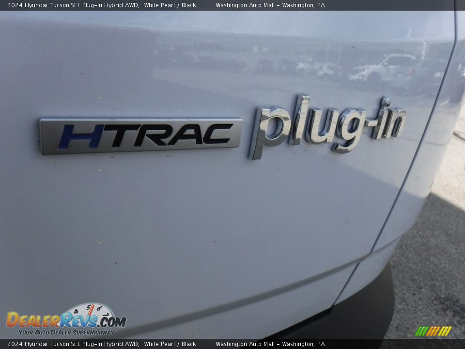 2024 Hyundai Tucson SEL Plug-In Hybrid AWD White Pearl / Black Photo #7