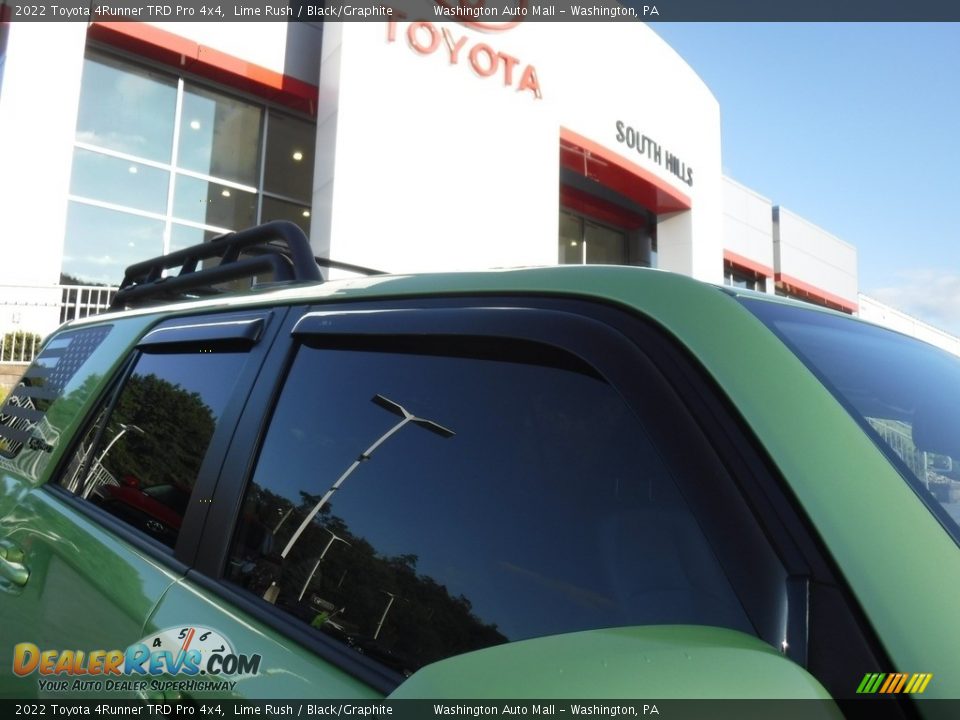 2022 Toyota 4Runner TRD Pro 4x4 Lime Rush / Black/Graphite Photo #18