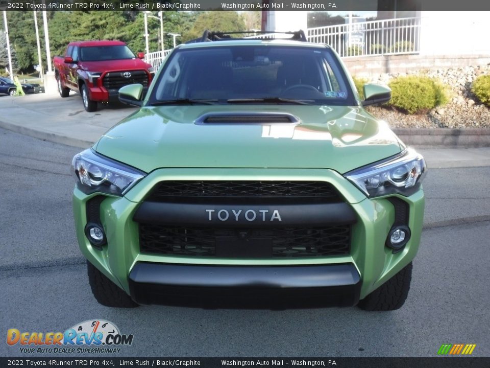 2022 Toyota 4Runner TRD Pro 4x4 Lime Rush / Black/Graphite Photo #19