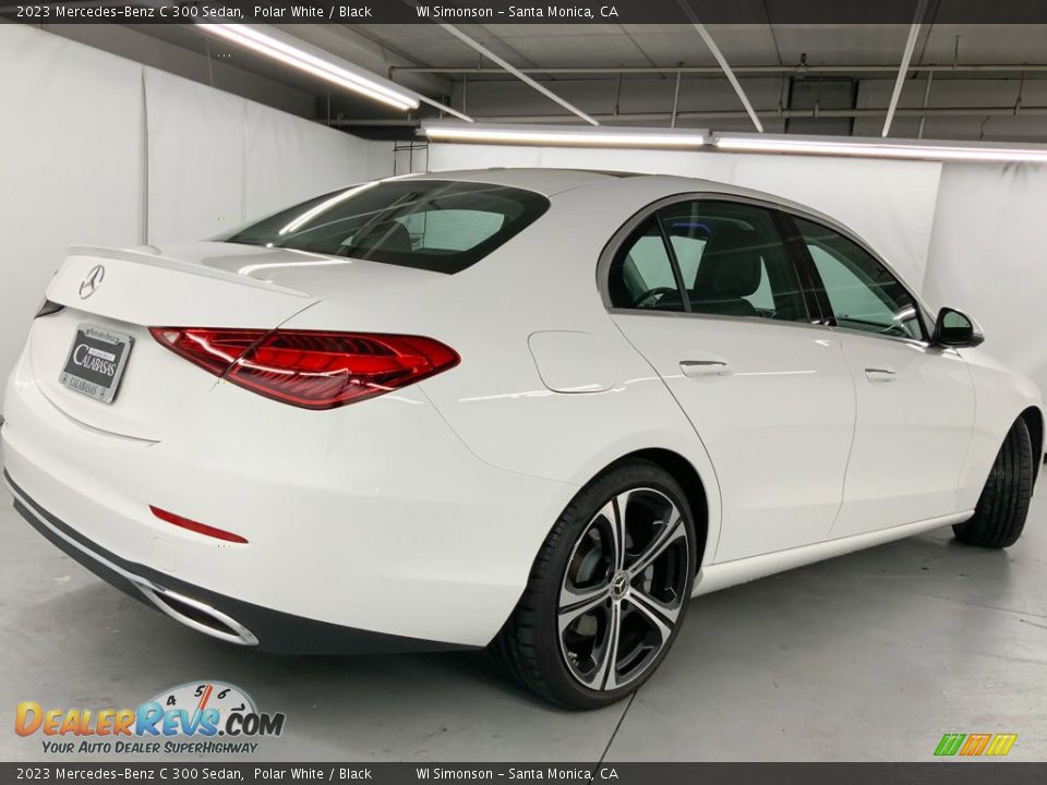 2023 Mercedes-Benz C 300 Sedan Polar White / Black Photo #5