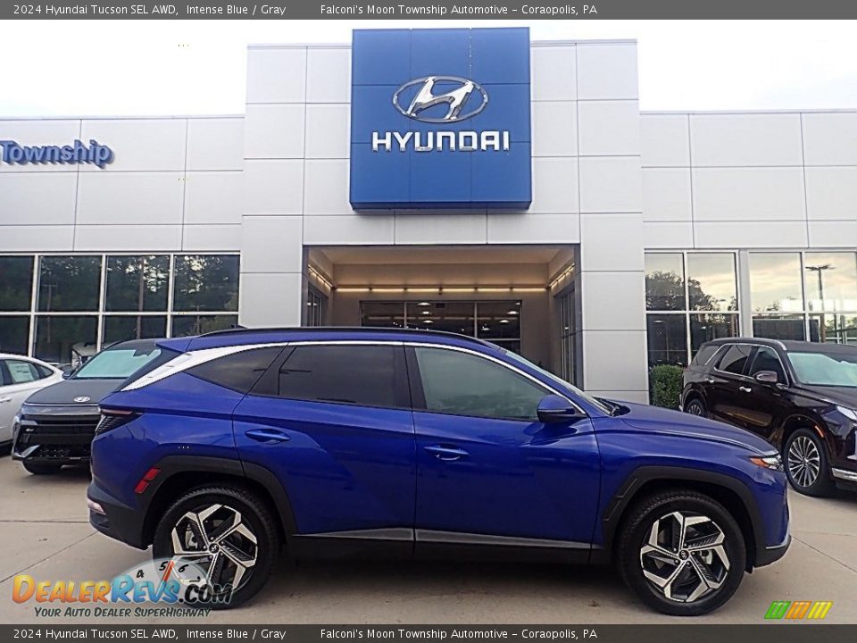 Intense Blue 2024 Hyundai Tucson SEL AWD Photo #1