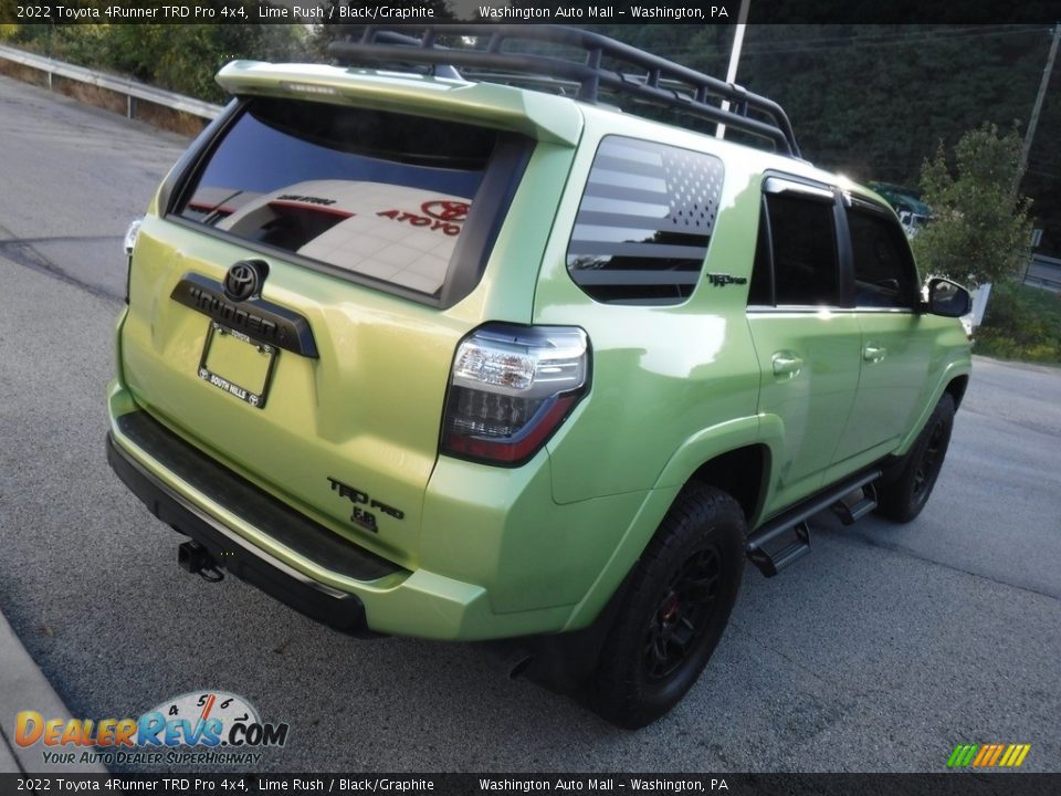 2022 Toyota 4Runner TRD Pro 4x4 Lime Rush / Black/Graphite Photo #26