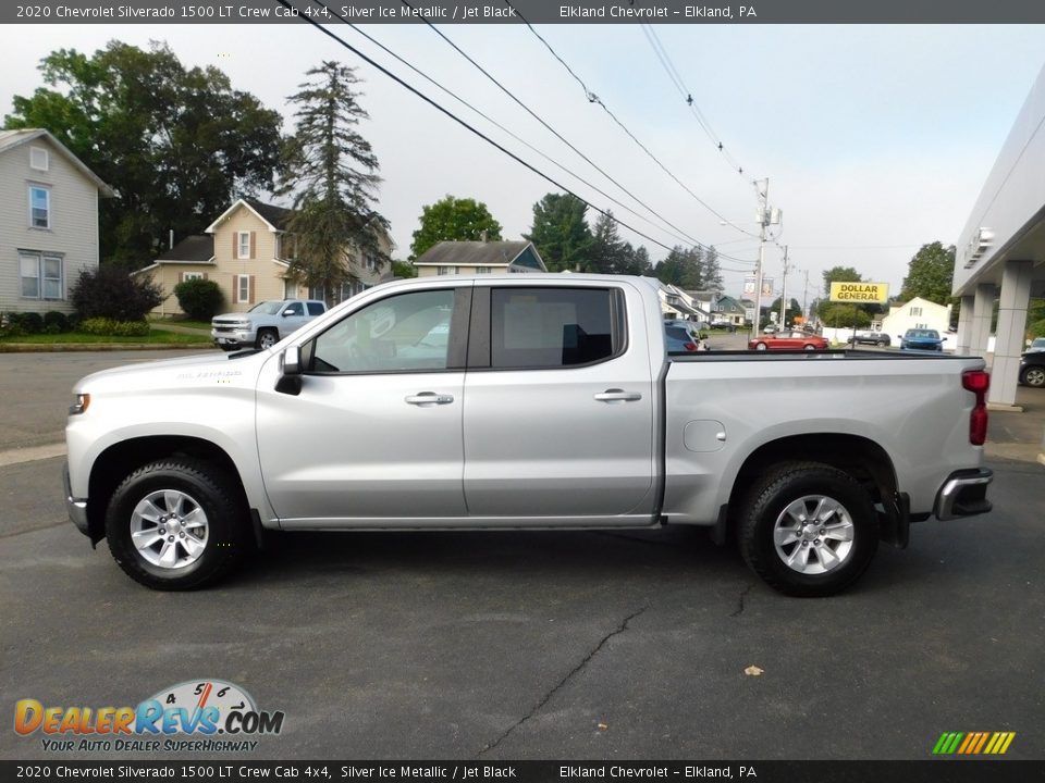 Silver Ice Metallic 2020 Chevrolet Silverado 1500 LT Crew Cab 4x4 Photo #12