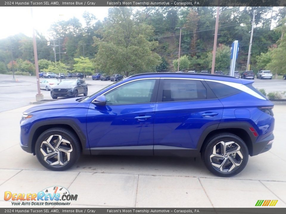 Intense Blue 2024 Hyundai Tucson SEL AWD Photo #6