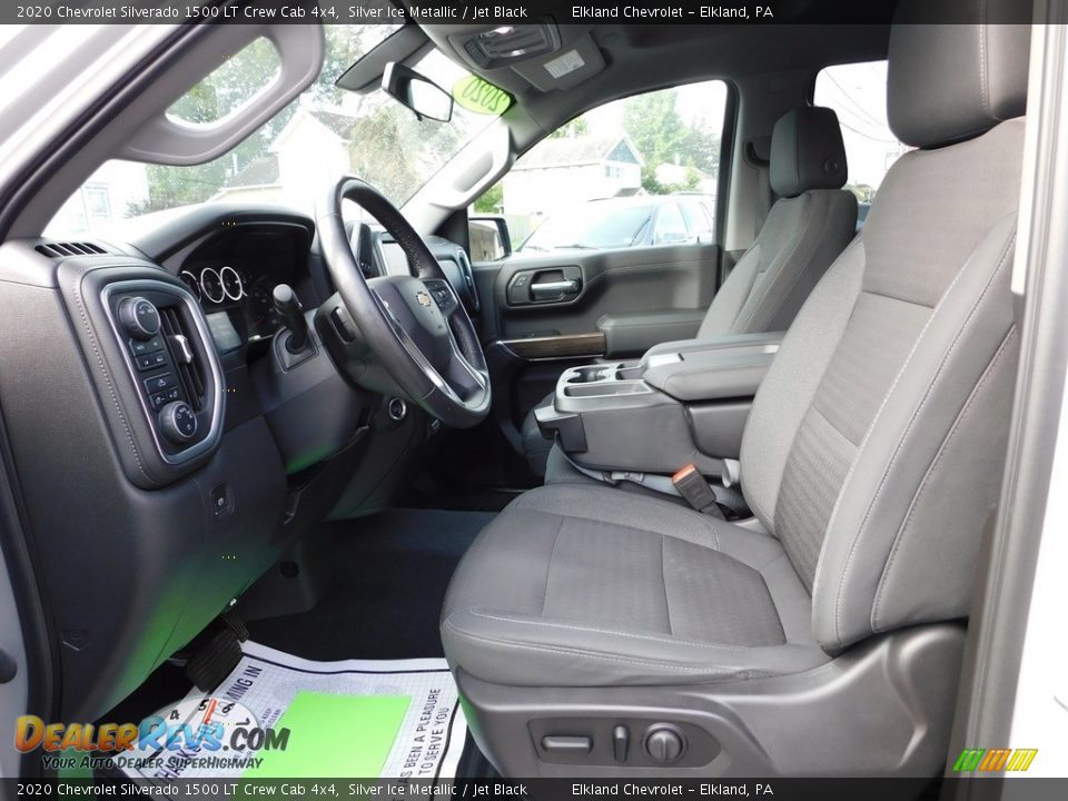 Front Seat of 2020 Chevrolet Silverado 1500 LT Crew Cab 4x4 Photo #19