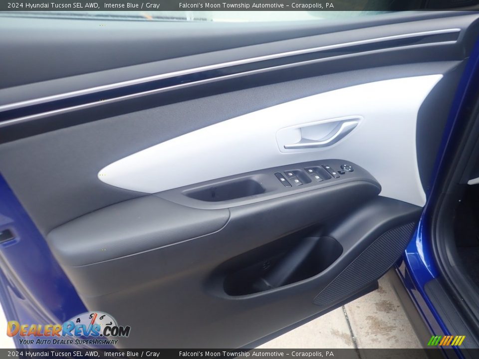 2024 Hyundai Tucson SEL AWD Intense Blue / Gray Photo #14