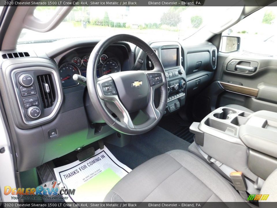 Front Seat of 2020 Chevrolet Silverado 1500 LT Crew Cab 4x4 Photo #21