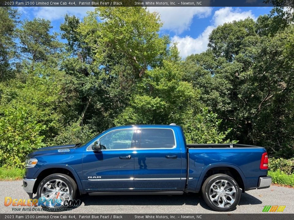 Patriot Blue Pearl 2023 Ram 1500 Limited Crew Cab 4x4 Photo #1