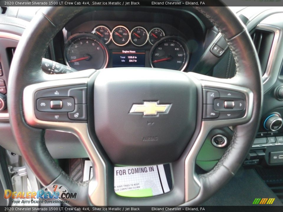 2020 Chevrolet Silverado 1500 LT Crew Cab 4x4 Steering Wheel Photo #23