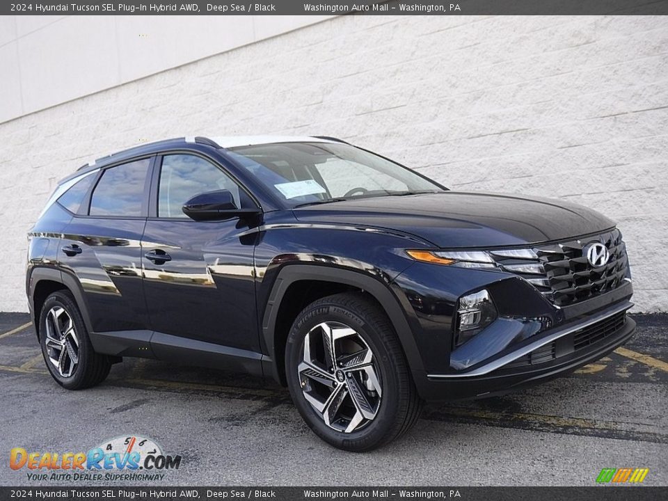 2024 Hyundai Tucson SEL Plug-In Hybrid AWD Deep Sea / Black Photo #1