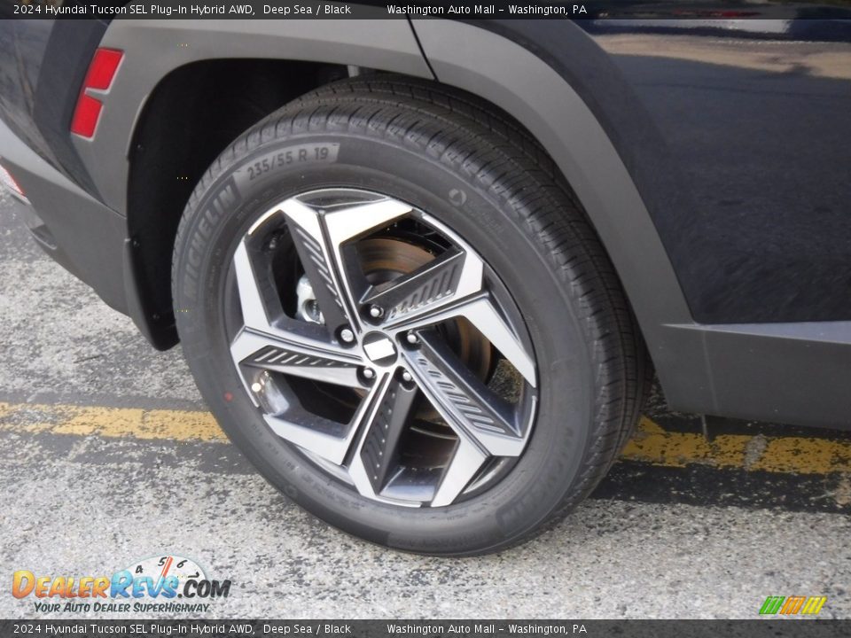 2024 Hyundai Tucson SEL Plug-In Hybrid AWD Deep Sea / Black Photo #3
