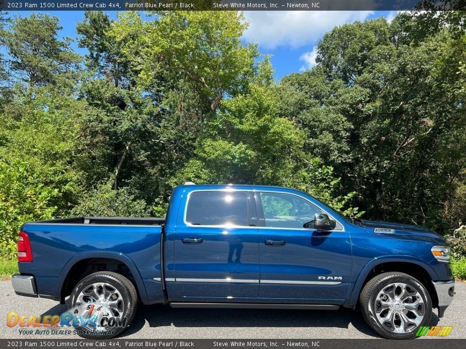 Patriot Blue Pearl 2023 Ram 1500 Limited Crew Cab 4x4 Photo #5