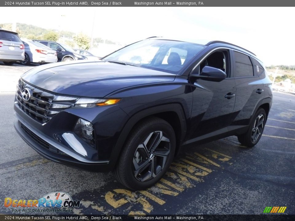 2024 Hyundai Tucson SEL Plug-In Hybrid AWD Deep Sea / Black Photo #5