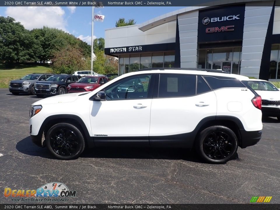 2020 GMC Terrain SLE AWD Summit White / Jet Black Photo #2