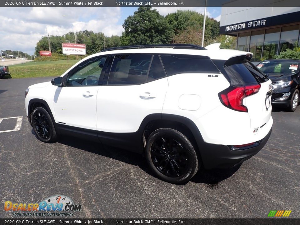 2020 GMC Terrain SLE AWD Summit White / Jet Black Photo #3